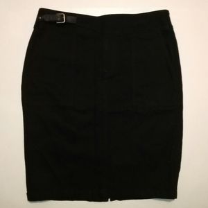 🦋 3/$30 Ralph Lauren Jeans black denim skirt